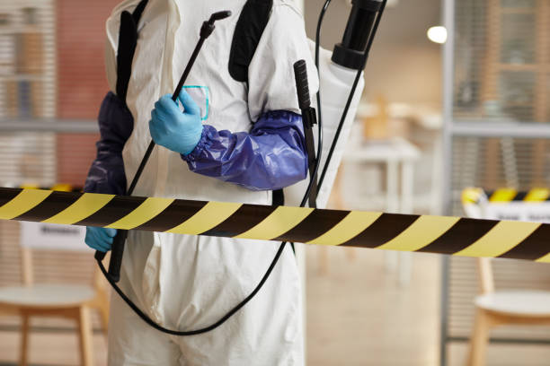 Professional Biohazard Cleanup technician working in Dublin, VA